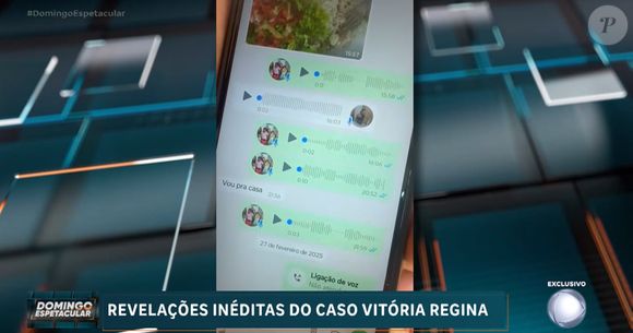 Caso Vitória Regina: pai deixou de informar à investigação que enviou várias mensagens para a filha no dia do desaparecimento