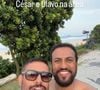 Cauã Reymond gravou novas cenas de 'Vale Tudo' com Ricardo Teodoro nesta quinta-feira (24)