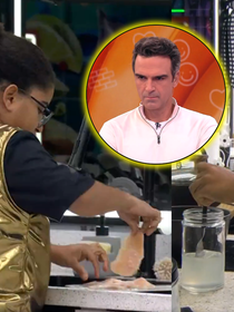 'BBB 26': o perigo da água do frango com limão de Tia Milena, criticada por Tadeu Schmidt; nutróloga e diretora da Associação Brasileira de Nutrologia faz alerta. 'Mal-estar, cefaleia e, em alguns casos, diarreia'