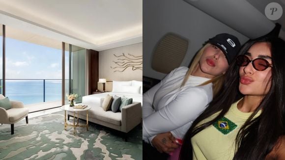 'Minha boca salivou': Virginia Fonseca mostra detalhes de hotel luxuoso em Dubai após terminar com Vini Jr.
