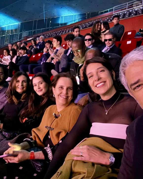 Em comentários na web, internautas rasgaram elogios para a maturidade de Fátima Bernardes e William Bonner