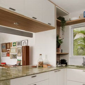 Linda cozinha decorada na casa de Alice Wegmann