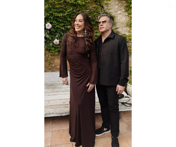 Claudia Raia e Jarbas Homem de Mello no casamento de Kananda Raia