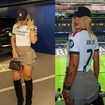 Camisa de Vini Jr., botas de cano alto e Hermès de R$ 50 mil: o look fashionista de Virgínia para prestigiar o 'mozão' após críticas da torcida do Real Madrid