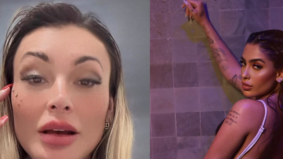 Andressa Urach fala de MC Mirella