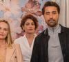 Fernanda Rodrigues, Ricardo Pereira e Barbara Reis na novela vertical ‘Eu Não Era Louca, Era Casada’,
