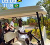 Virginia Fonseca e Vini Jr. protagonizaram um momento divertido durante as férias na Jamaica. A influenciadora filmou o jogador após uma 'trapalhada' com carrinho de golfe em um resort de luxo