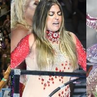 Volta de Luana Piovani, Bruna Surfistinha com corpo coberto, fantasia de luxo de Andressa Urach e mais: o 2º dia de desfiles no RJ e SP. Fotos!