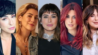 Antes e depois Fernanda Paes Leme em 30 fotos: do pixie ao cabelo ruivo, relembre as mudanças de visual da famosa