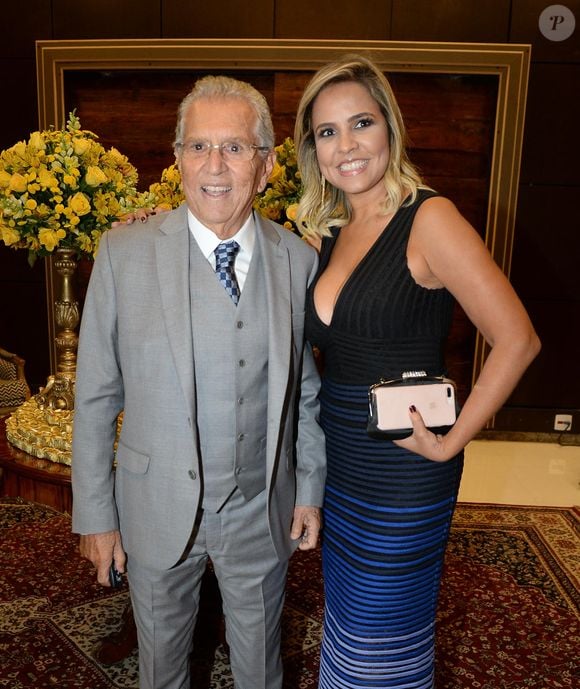 Carlos Alberto de Nóbrega é casado atualmente com a nutróloga Renata Domingues