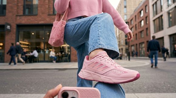 Modelo da Adidas em tonalidade que lembra a 'bala 7 Belo' une conforto, leveza e visual marcante para o dia a dia