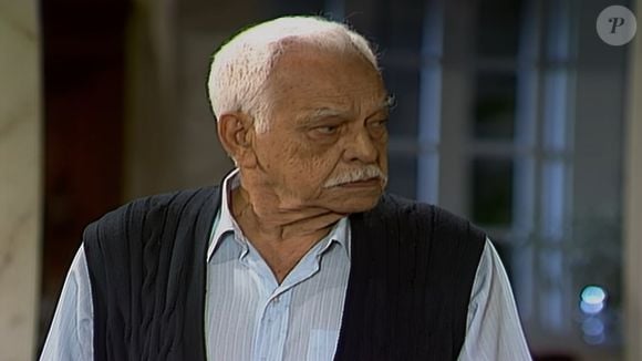 Betinho (Paulo Gracindo) é o pai de Alaíde (Patricia Pillar)