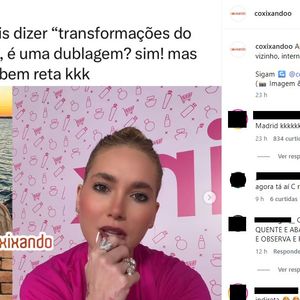 Virgínia dublou um áudio visto por muitos fãs como uma indireta ao ex-marido