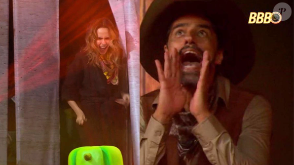 Olha elaaaaa! Após ser barrada, Ana Paula Renault faz retorno TRIUNFAL à Festa do Líder no 'BBB 26' ao som de 'Erva Venenosa' e afronta Cowboy: 'Frouxo'