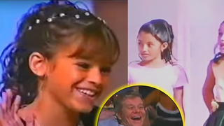 Há 20 anos, a ‘mini’ Bruna Marquezine deu ‘alfinetada’ HILÁRIA em Miguel Falabella no palco da Globo ao lado de Isabelle Drummond e Carolina Oliveira