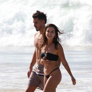 Nesta foto do início de 2024, o corpo de Giovanna Lancellotti roubou a cena em Fernando de Noronha