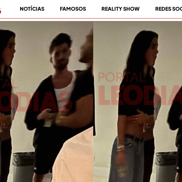 Bruna Marquezine e João Guilherme marcaram presença no aniversário de um amigo em comum. Foto foi divulgada pelo Portal Leo Dias