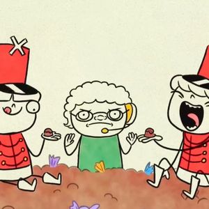 Xuxa insere personagem inspirada em Marlene Mattos tirando bombons das paquitas.