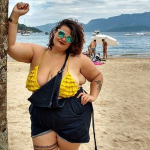 Thais Carla sempre foi muito lúcida em relação com o seu corpo