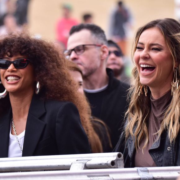 Paolla Oliveira e Taís Araújo foram juntas ao último dia do The Town