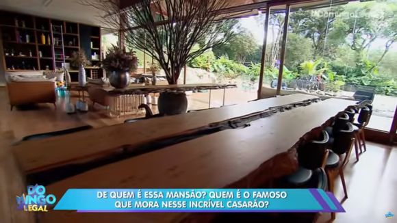 Ampla mesa está à disposição de Viih Tube, Eliezer e os convidados do casal