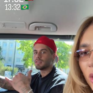 Virginia publicou nos stories de seu Instagram que Zé Felipe tinha chegado em Portugal.