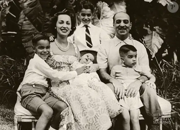 Stella Goulart Marinho é a mãe dos quatro herdeiros de Roberto Marinho