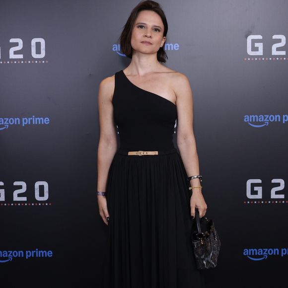 Bianca Comparato em lançamento do filme 'G-20' com Viola Davis e mais famosas