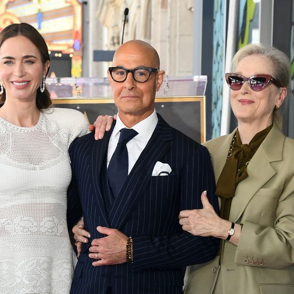 Quase duas décadas após a estreia de "O Diabo Veste Prada", o elenco principal do longa segue sendo celebrado em Hollywood; desta vez, Emily Blunt e Stanley Tucci ganharam estrelas na Calçada da Fama