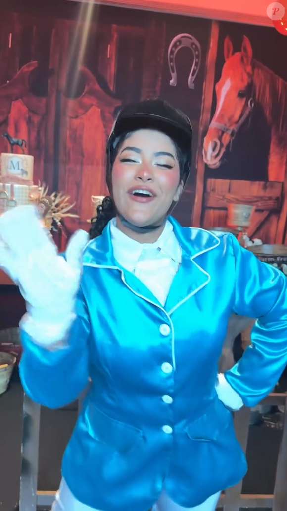 Personagens da série ‘Free Rein’ também ganharam vida na festa de Marina, filha de Ivete Sangalo e Daniel Cady