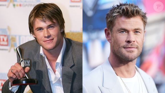 Chris Hemsworth, eternizado como Thor, era bem diferente quando não deixava sua barba no início dos anos 2000