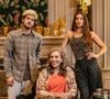 Josefa (Arlete Salles), Arminda (Grazi Massafera) e Raul (Paulo Mendes): a família da vilã na novela 'Três Graças'