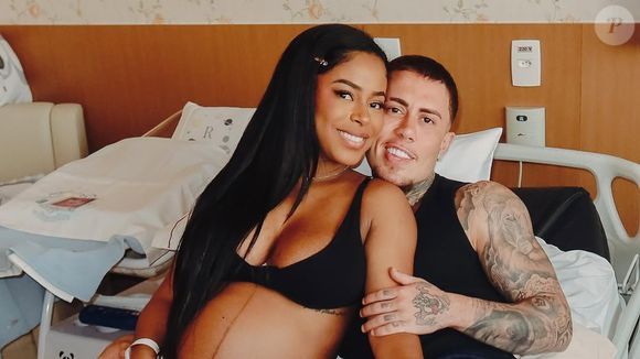 Rás, filho de MC Daniel e Lorena Maria, nasceu em 18 de fevereiro de 2025