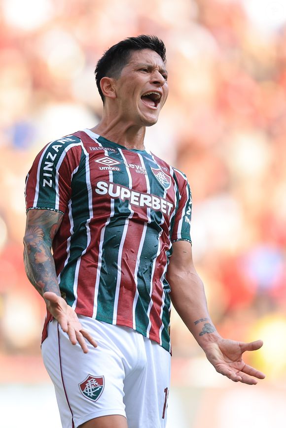 Germán Cano é um dos principais atacantes do futebol brasileiro e defende o Fluminense desde 2022