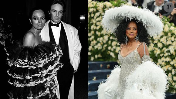 E se formos além? Essa é a cantora Diana Ross em 1981, durante seu primeiro MET Gala. Agora em 2025, ela foi uma das mais comentadas por um look babilônico
