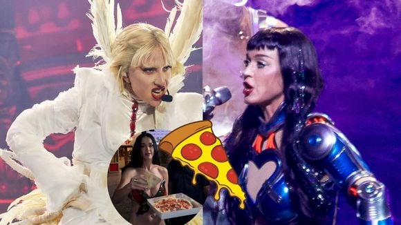 'Nunca será Katy Perry': Lady Gaga envia pizzas a fãs, mas não desce do hotel, e web compara posturas de divas pop no Brasil