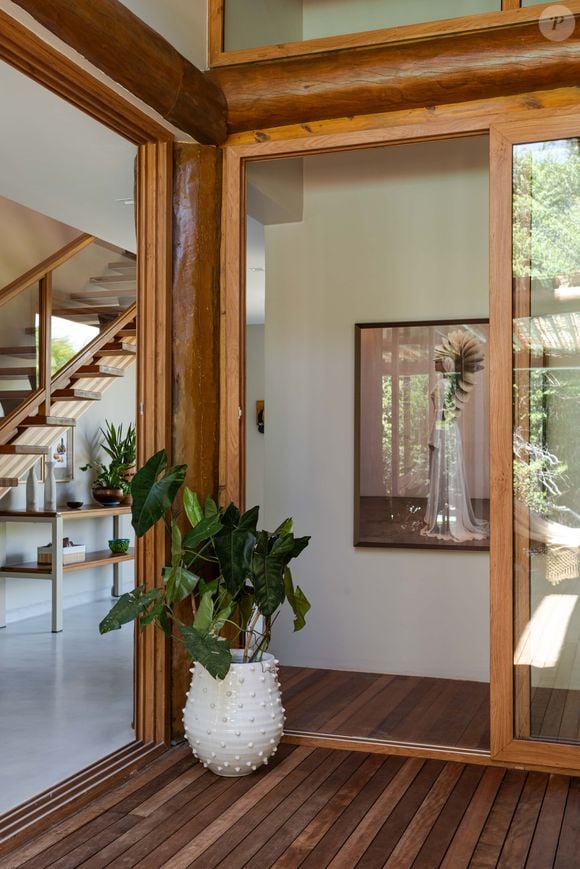 Casa de Heloísa Périssé: amplo espaço para circulação de ar e da luz natural