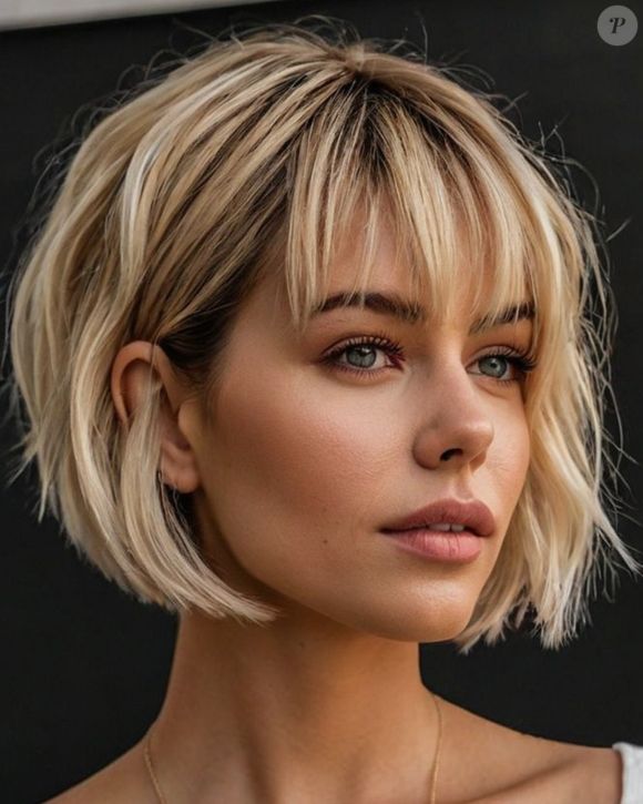 Adicione um toque casual com uma franja desfiada