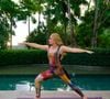 Angélica é apaixonada pela ioga e costuma fazer exercícios constantes, além de pilates duas vezes por semana