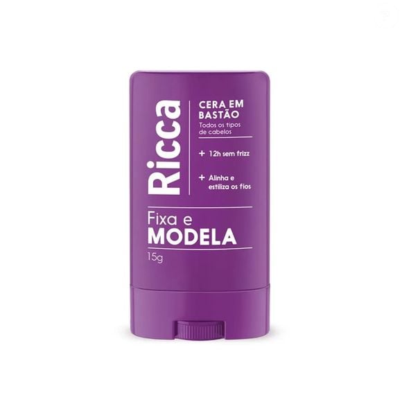 Cera Fixadora Em Bastão Ricca 15G | R$ 59,99