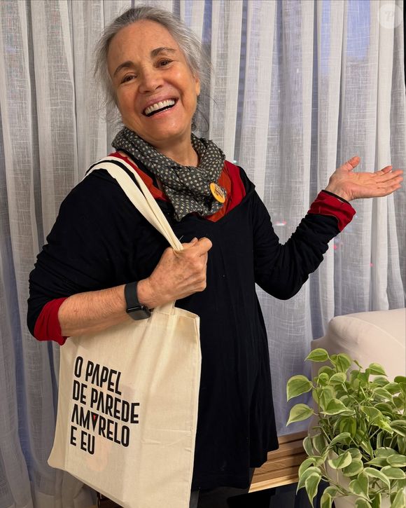 Nas redes sociais, Regina Duarte tem se dedicado a mostrar seu cotidiano e lembrar fatos de sua carreira