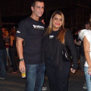 Preta Gil e seu ex-marido, o mergulhador Carlos Henrique Lima, em 2011