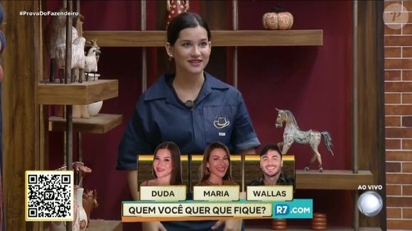 Duda também enfrenta a Roça; parcial da enquete UOL mostra projeções