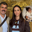 'Angustiante': esposa de Juliano Cazarré mostra filha no hospital, pede orações e choca ao compartilhar 'barulhos' do CTI. 'O que a gente vive'