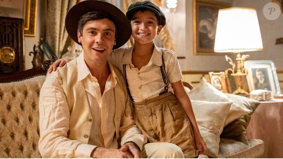 Candinho (Sergio Guize) reencontrará filho, Samir ( Davi Malizia ), na novela Êta Mundo Melhor