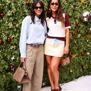 Bruna Marquezine encontrou com a famosa Sabrina Sato durante o evento.