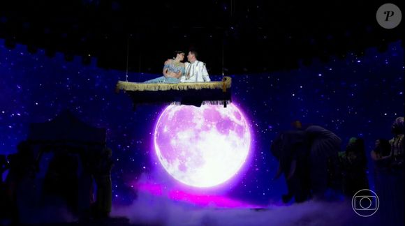 Rodrigo Faro e Vera Viel 'voaram' juntos no tapete mágico e encantaram a web