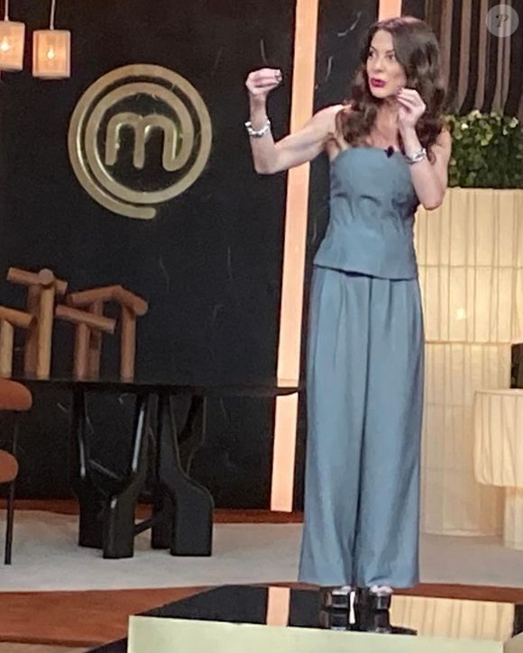 Ana Paula Padrão está na apresentação do 'MasterChef Brasil' desde a sua primeira temporada