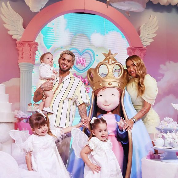 Entre cenas divertidas e demonstrações de parceria, a festa de Maria Alice evidencia que, apesar da separação, a família segue unida