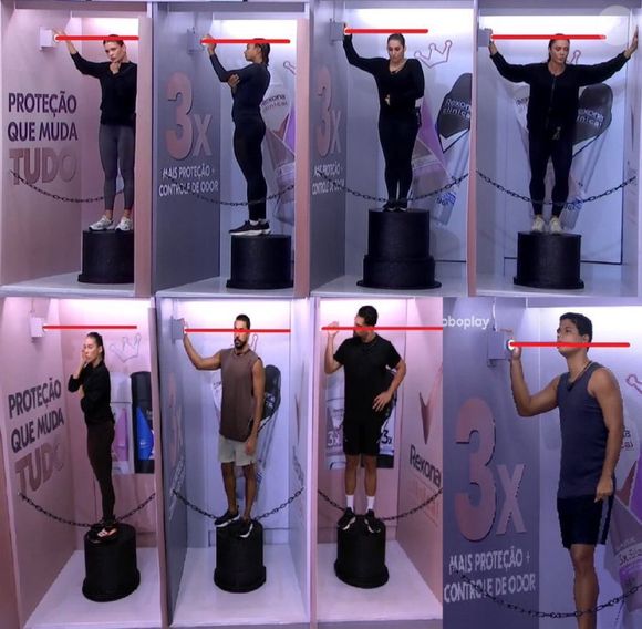 Internautas apontam desvantagem para Renata na Prova do Líder do 'BBB 25' por causa de altura da sister